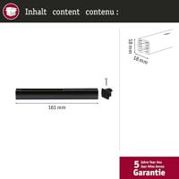 Paulmann Rails voeding recht zwart - thumbnail