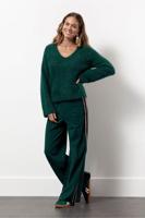 Studio Anneloes Lexie Bnd Tape Trousers 13190 Broek 7800 Bottle Green - thumbnail
