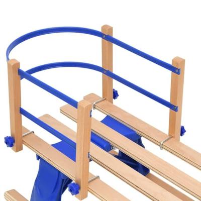 VidaXL Slee met rugleuning inklapbaar 110 cm multiplex
