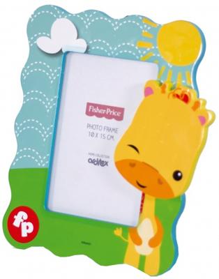 Fisher Price houten fotolijstje giraffe 10 x 15 junior