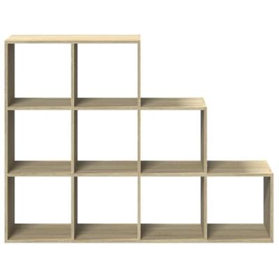 Kamerscherm / boekenkast 137,5x29x103,5 cm hout sonoma eiken