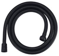 Metalen Doucheslang Wiesbaden Mat Zwart 150 cm - thumbnail