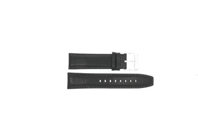 Horlogeband Festina F16585-4 / F16585-5 / F20339 Leder Zwart 23mm