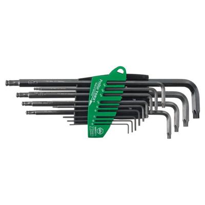 TORX inbussleutelset kogelkop professioneel SB366SZ13TS 13-delig Wiha 39105