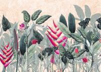 Noordwand Komar Flair Fotobehang Soft Jungle - FLX7-020 - thumbnail