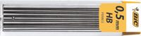 Bic criterium potloodstiften, 0,5 mm, HB, etui van 12 stuks - thumbnail