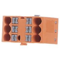 Phoenix Contact 3273282 Verdeelblok 15.6 mm Spanveer Oranje 10 stuk(s) - thumbnail