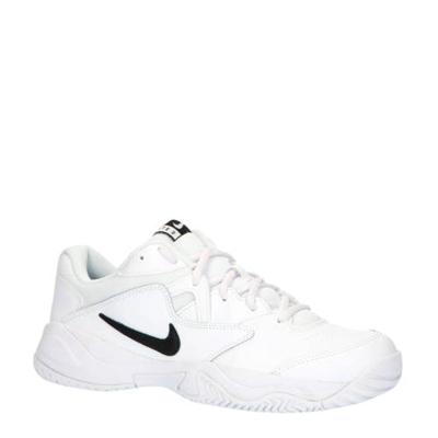 Nike Court Lite 2 tennissschoenen wit/zwart