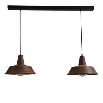 Masterlight Stoere roest eettafellampIndustria 2x35 - 2546-25-25-S-100-2