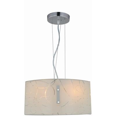 Moderne LED Hanglamp E27 Rechthoek - Mat Wit Aluminium