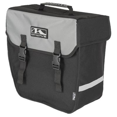Enkele fietstas links M-Wave Amsterdam - 18 liter - zwart