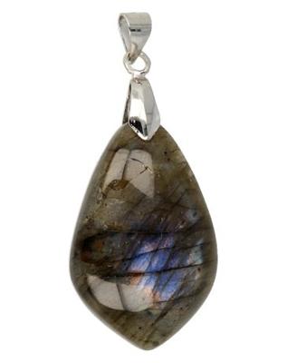 Zilveren Hanger Labradoriet Druppel Zilveren Hanger Labradoriet Druppel