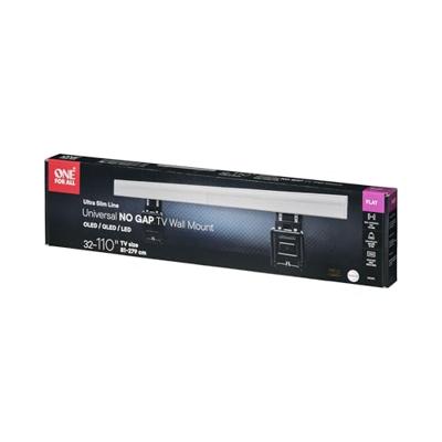 One For All 110 Ultraslim No-Gap TV-beugel 81,3 cm (32) - 279,4 cm (110) Vast One For All 110 Ultraslim No-Gap TV-beugel 81,3 cm (32) - 279,4 cm (110) Vast