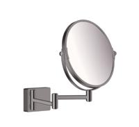 Hansgrohe Scheerspiegel AddStoris Geborsteld Zwart Chroom - thumbnail