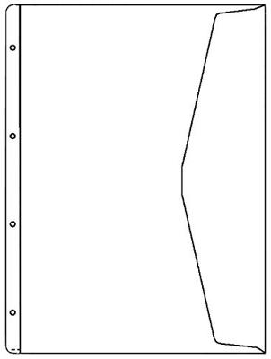 Acco-Hetzel Documenthoes 226784 DIN A4, Bovenbreedte Kleurloos 1 stuk(s)