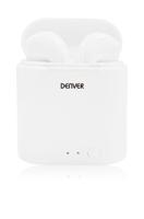 Denver TWE-36 In Ear oordopjes Bluetooth Stereo Wit Oplaadbox - thumbnail