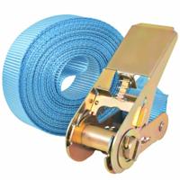 VidaXL Spanbanden 0,8 ton 6mx25mm blauw 4 st - thumbnail
