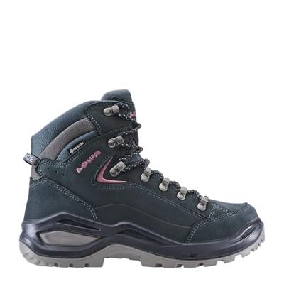 Lowa Renegade Evo GTX Mid Hoge Wandelschoen Dames Steel Blue/Old Rose 7,5