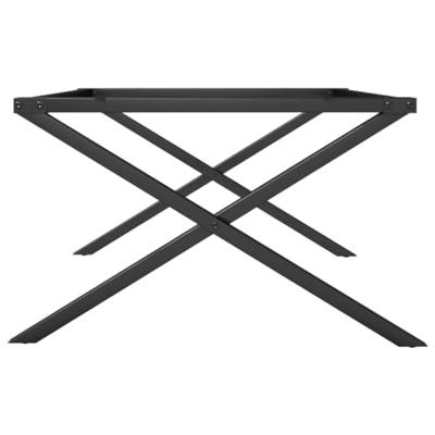 Salontafelpoten X-frame 70x60x43 cm gietijzer - thumbnail