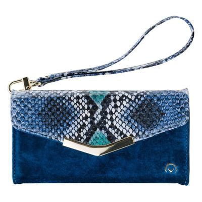 Mobilize 2in1 Gelly Velvet Clutch for Apple iPhone 6/6S/7/8/SE (2020/2022) Royal Blue Snake