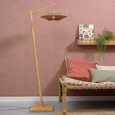 GOOD&MOJO Vloerlamp 'Bali' Bamboe, 176cm, kleur Naturel GOOD&MOJO Vloerlamp 'Bali' Bamboe, 176cm, kleur Naturel
