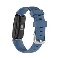 Fitbit Inspire 2 & Ace 3 - Sportbandje met gesp - Maat: Small - Blauw - thumbnail