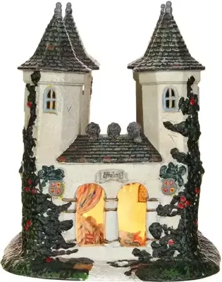 Luville Efteling Kasteel van Doornroosje 17.5x18.5x21 cm