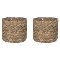 Atlantic mand lichtbruin h14xd14 cm Mica Decorations - Mica decorations - thumbnail