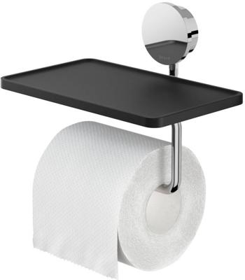 Toiletrolhouder met Planchet Geesa Opal Chroom Toiletrolhouder met Planchet Geesa Opal Chroom