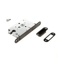 Intersteel Woningbouw magneet cilinder dag- en nachtslot zwart 55mm - thumbnail