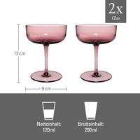 LIKE BY VILLEROY & BOCH - Like Grape - Champagnecoupe 0,19l set/2 - thumbnail