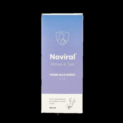Noviral Alle hoest althea en tijmsiroop 200 Milliliter