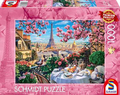 Puzzel - SCHMIDT SPIELE - Ontbijt in Parijs - 1000 stukjes - Vanaf 12 jaar