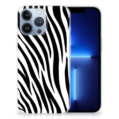 Apple iPhone 13 Pro | TPU Hoesje | Zebra Apple iPhone 13 Pro | TPU Hoesje | Zebra