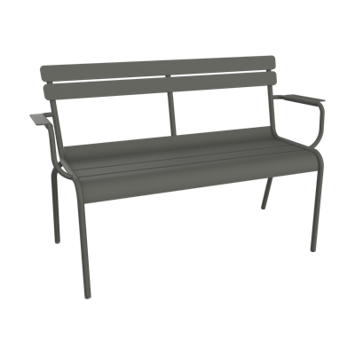 Fermob Luxembourg tuinbank met armleuning Rosemary