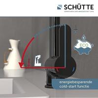 Keukenmengkraan Schutte Rio Hoge Draaibare Uitloop Glanzend Grafiet Schütte - thumbnail