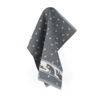 Bunzlau Castle Bunzlau Castle Cats theedoek 65x65 Black - thumbnail