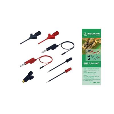 SKS Hirschmann PMS 0,64 SMD Meetsnoerenset Zwart, Rood 1 stuk(s) SKS Hirschmann PMS 0,64 SMD Meetsnoerenset Zwart, Rood 1 stuk(s)