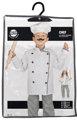 Kokskostuum jongen/meisje