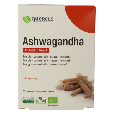 Quercus Ashwagandha bio 60 Tabletten Quercus Ashwagandha bio 60 Tabletten