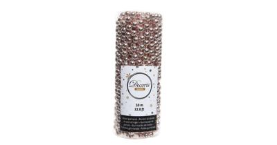 Kraalketting plc l1h1000 cm poederroze kerstboomversiering kerst Decoris - Decoris Kraalketting plc l1h1000 cm poederroze kerstboomversiering kerst Decoris - Decoris