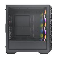 MONTECH AIR 903 MAX Midi-tower PC-behuizing Zwart 4 voorgeïnstalleerde LED-ventilators - thumbnail