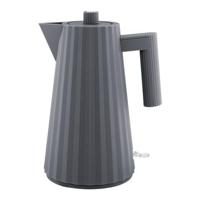 Alessi Plissé Waterkoker 1,7 l grijs - thumbnail