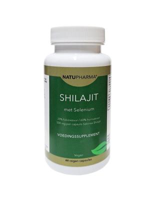 Natupharma Shilajit met selenium 60 Vegetarische capsules