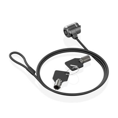 Aisens Veiligheidskabel ASLK-D40K04-BK 1,5 m