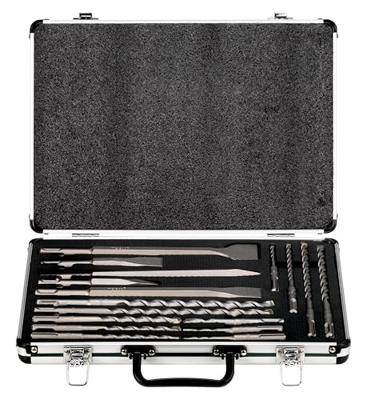 Metabo SDS-PLUS BOREN-/BEITELSET "SP", 17-DELIG, IN ALUMINIUM KOFFER | 628414000 - 628414000