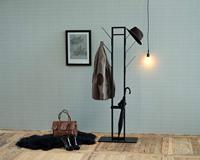 Bendt Kapstok 'Celine' 165cm, kleur Zwart - thumbnail