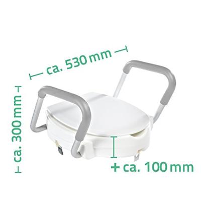 Ridder Ridder Sam toiletverhoger met armleuningen wit Ridder Ridder Sam toiletverhoger met armleuningen wit