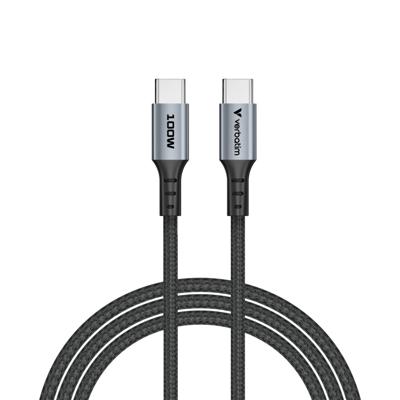 Verbatim Mobiele telefoon Kabel [1x USB-C stekker - 1x USB-C stekker] 1.2 m USB-C