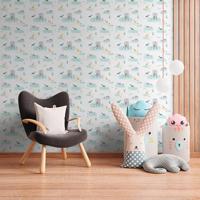 AS Creation Little Love groen behang | 381141 - thumbnail